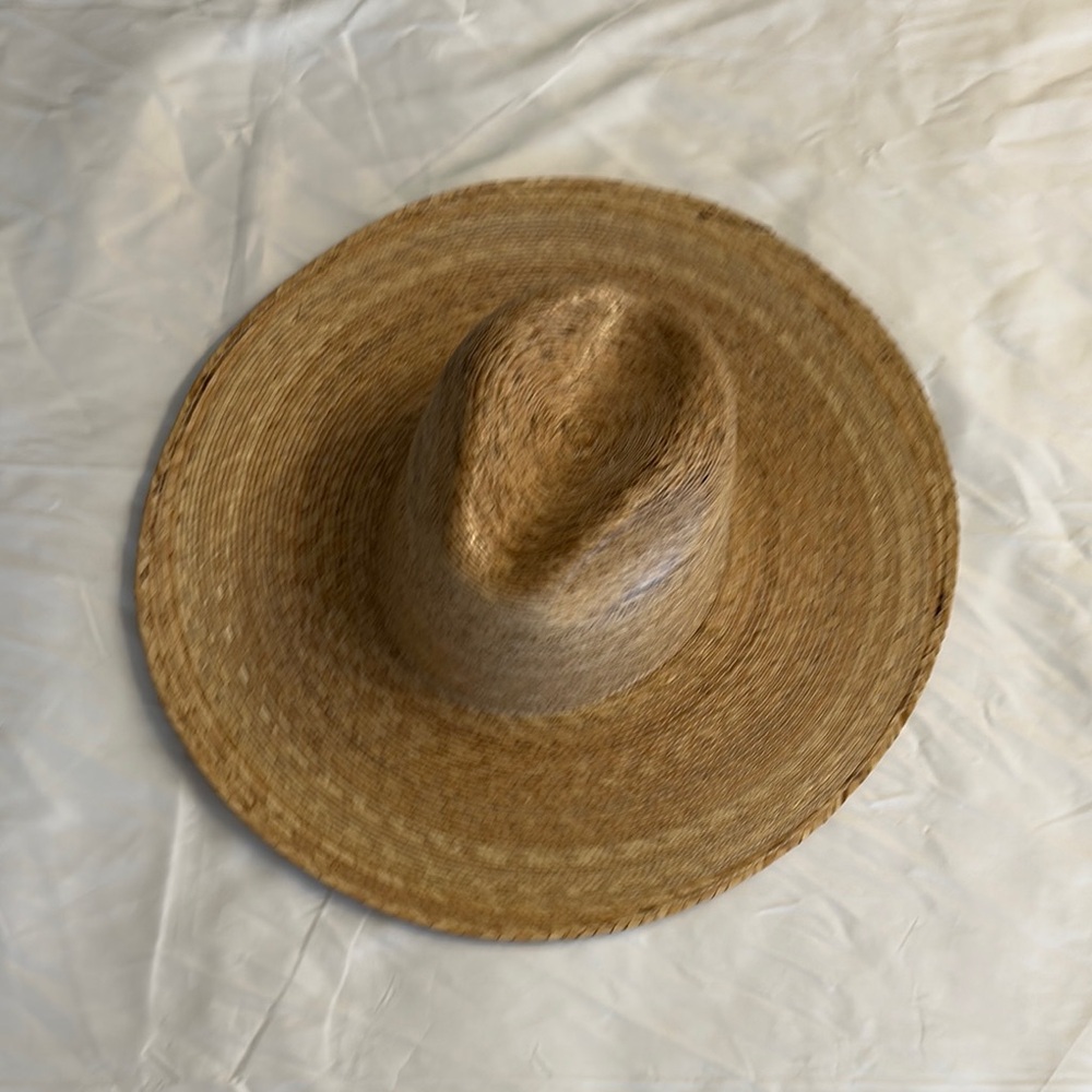 Lack Of Color Paloma Wide Brim Natural Straw Fedora